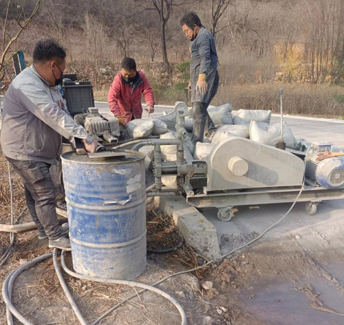 玉州路面下沉注浆